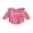 Watermelon Red, variant on Loicainy Infant Baby Girls Fall Bodysuit 3 6 12 18 Months Long Sleeve Ruffled Round Neck Romper Clothes
