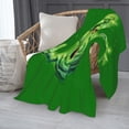 thumbnail image 7 of Ghostbusters Slimer Blanket Luxury Soft Fuzzy Flannel Fleece Throw Blanket Decor Gift For Bed Sofa Couch Car 60x50in, 7 of 7