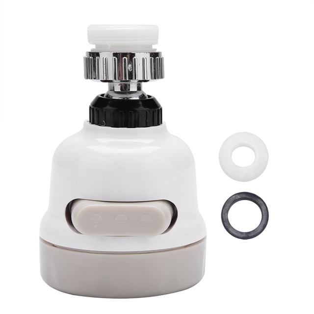 Grifo de ahorro de agua, filtro de agua ajustable giratorio de 360°, filtro de grifo construido para profesionales