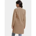 thumbnail image 3 of Cardigan Sweaters for Women Open Front Long Trench Coats Jacket Fall Winter Coatigan, 3 of 6
