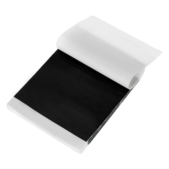 Uxcell 100 Pcs Gold Leaf Sheets 5.5" x 5.5" Foil Sheets for Crafts,Black