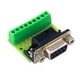 thumbnail image 4 of Qisuw Durability 9-Pin 9-Hole DB9 Male/ Female Connector Adapter Easy Installation Screw Terminal High Conversion Performance, 4 of 11