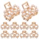 thumbnail image 1 of 12pcs Pearl Hair Clips Simple Hair Pin Claw Clip Pretty Hair Accessories for Women Girls Ladies Brides, 1 of 3