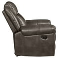 thumbnail image 3 of ACME Lydia Glider Recliner in Brown Leather Aire, 3 of 6