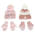 thumbnail image 2 of Reebok Toddler Beanie and Mitten Sets, 2- Pack, 6- Piece, 2 of 5