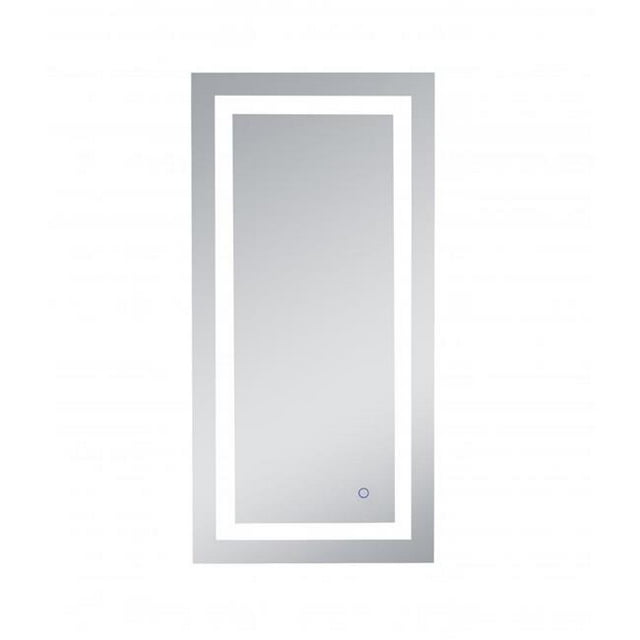 Elegant Decor MRE12040 20 x 40 in. Helios Hardwired LED Mirror with Touch Sensor & Color Changing Temperature - 3000K-4200K-6400K