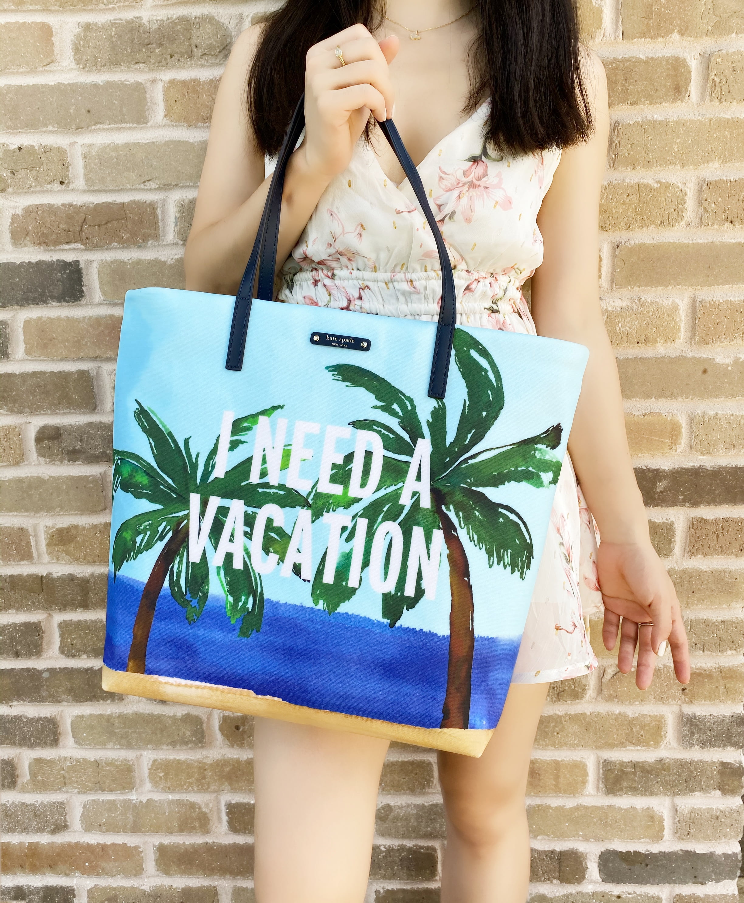 Kate Spade I Need A Vacation Tote 2024 favors