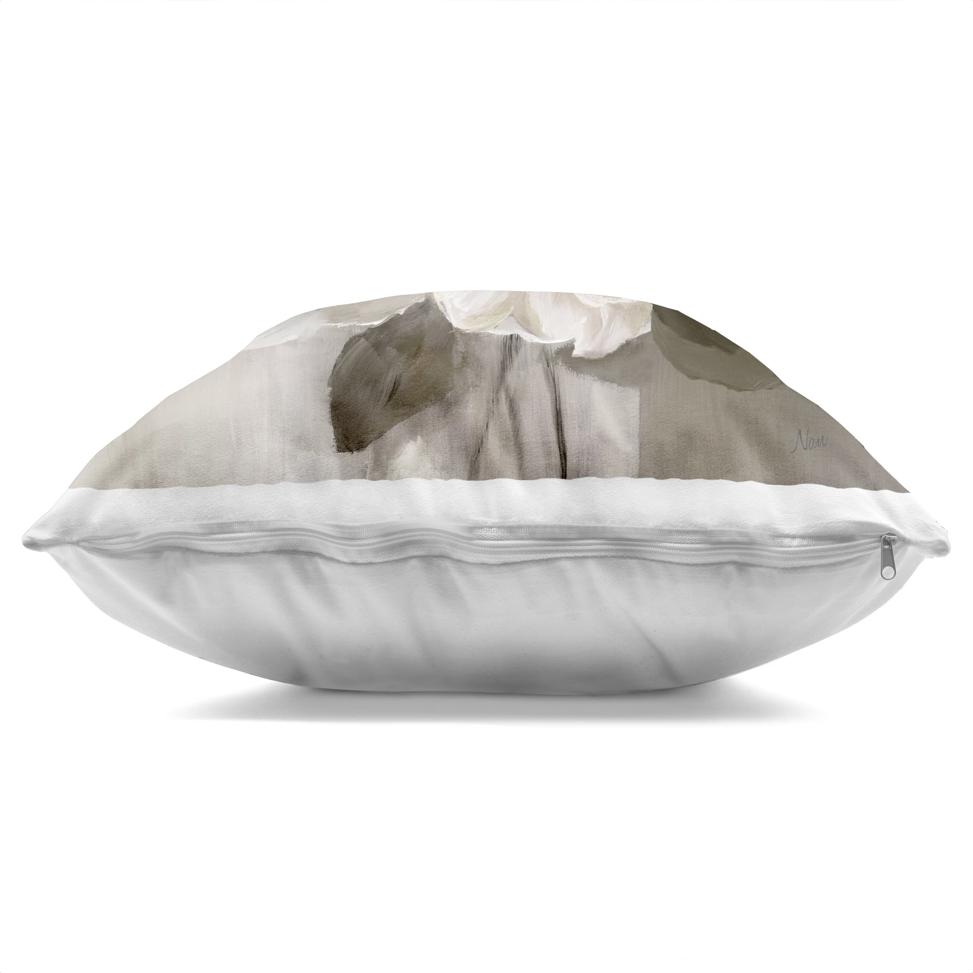 Stupell Industries Ivory Flower Bushel Decorative Printed Throw Pillow, design by Nan, 18 x 7 x 18