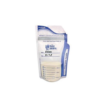 First Years Easy Pour Milk Storage Bags - 50 Count