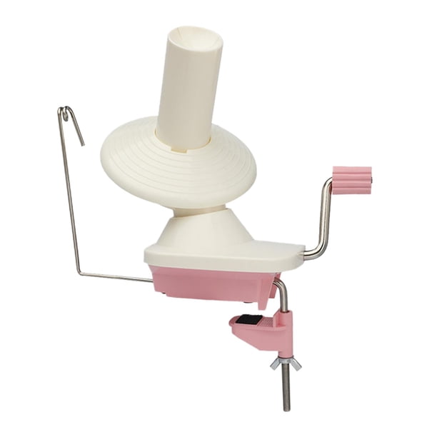 Bobinadora de ovillos de lana,Bobinadora manual de ovillos de lana para tejer,Bobinadora de hilo para tejer a crochet para el hogar,Bobinadora de ovillos de tejido Bobinadora de hilo de fibra