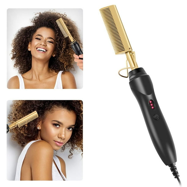 Conair hype hair straightening comb hot sale