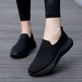 thumbnail image 2 of Women's Walking Shoes Slip on Socks Running Sneakers for Women Lightweight Comfort Work Tennis Shoes, 2 of 7