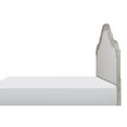 thumbnail image 4 of Maklaine King/Cal Coastal Gray Finish Upholstered Panel Headboard, 4 of 7