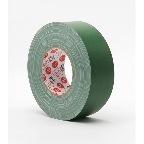 2 in X 60 ya - Green Gaffer tape | MATTE FINISH | UV STABLE | @PREMIUM MATT 80MESH CLOTH BASED