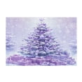 thumbnail image 5 of Ryvnso A Beautiful Christmas Tree Bathroom Shaggy Rugs Toilet U Shape Mat Soft Contour Rug 20"x24", 5 of 9