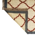 thumbnail image 5 of Kilim Wool Jute Rug – Handwoven Southwestern Area Rug with Tribal Geometric Pattern & Fringe 8 X 10 FEET, 5 of 6