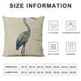 thumbnail image 5 of SHANXI Elegant Crane Decorative Throw Pillow Cover - Stylish Accent for Home Decor 12x12in, 5 of 5