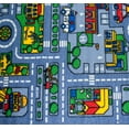 thumbnail image 6 of Mybecca Kids Rug City Map Fun Play Rug 3' X 5' Children Area Rug - Non Skid Gel Backing (39" x 56"), 6 of 6