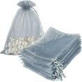 thumbnail image 2 of 100PCS Organza Gift Bags for Jewelry Party Wedding Favor, Premium Sheer Gift Drawstring Pouch Candy Bags 3x4 Inch, 2 of 8