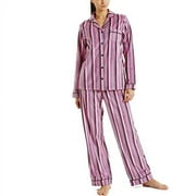Women's Print Fleece 2-Piece Pajama Set