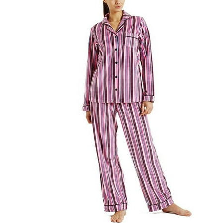 Women's Print Fleece 2-Piece Pajama Set