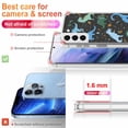 thumbnail image 3 of Space Dinosaurs Case for Samsung Galaxy S22,Aesthetic Art Design Pattern Soft TPU Bumper Case Cover, 3 of 5