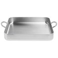 thumbnail image 3 of HUBERT Lasagna Casserole Pan, Silver 5-Ply Stainless Steel 14 1/2"L x 13 2/5"W x 2 2/5"H, 3 of 5