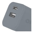 thumbnail image 3 of Cargador de Pared Onn 2 puertos PD+QC 30W Gris, 3 of 4