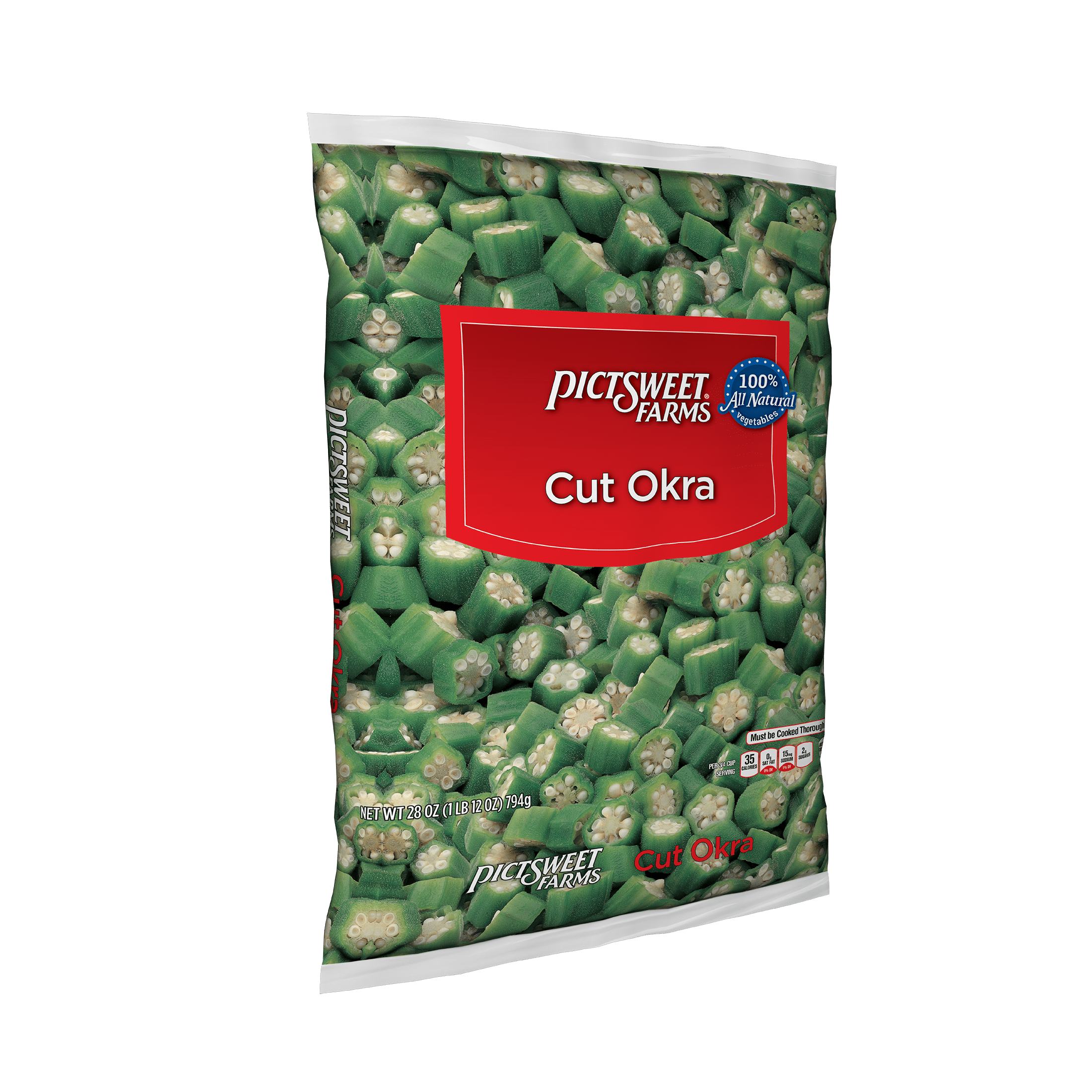 Pictsweet Farms Frozen Cut Okra, 28 oz