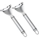 thumbnail image 1 of Stainless Steel Corn Peeler, 2 Pcs Magic Corn Peeler Stripper, Corn Cob Peeler Corn Remover Corn Kerneler with Stainless Steel Blades and Ergonomic Ha, 1 of 5