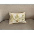 thumbnail image 3 of Saro Lifestyle Festive Trio Christmas Poly Filled Throw Pillow, 3 of 3