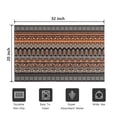 thumbnail image 5 of Bohemian Retro Floral Non-Slip Entryway Door Mat,Boho Indoor Decor Durable Low Plush Door Mat,Washable Welcome Rug for Patio Hallway Home Decor 20x32 Inches, 5 of 7