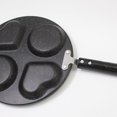 thumbnail image 6 of ONAPARTER Pot Non Stick Cooking Utensils Flat Skillet Nonstick Pan Outdoor Griddle Ceramic Cookware Frying Breakfast Egg Pans （Black）, 6 of 6