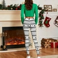 thumbnail image 5 of Oksale Xmas Deer Graphic Tights for Women Plus Size Striped Workout Christmas Leggings Slim Fit Butt Lifting Fall Fashion Trousers White XXL, 5 of 9