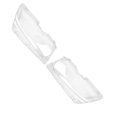 thumbnail image 5 of 1 par de cubiertas transparentes para lentes de faros de coche, faros ABS izquierdo y derecho, cubierta transparente para lentes para E46 2DR 1999 a 2003, 5 of 5