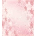 thumbnail image 3 of Nature Duvet Cover Set, Cherry Blossoms Pattern in Shabby Form Style Flourish Themed Art Print, Decorative 3 Piece Bedding Set with 2 Pillow Shams, Queen Size, Pink, by Ambesonne, 3 of 3