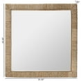 thumbnail image 4 of bali & pari Geralyn Japandi Mirror, Square, Natural Seagrass, 4 of 4