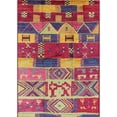thumbnail image 1 of Ahgly Company Machine Washable Indoor Rectangle Industrial Modern Camel Brown Area Rugs, 5' x 8', 1 of 7