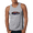 Heather Grey, variant on Wild Bobby, Ford Distressed USA Red White and Blue Tough Logo Cars and Trucks Graphic Tank Top