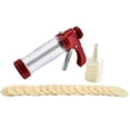 thumbnail image 1 of Coofit Cookie Press Set DIY - Biscuit Maker Tool Cookie Mold Discs Cake Decoration Tips, 1 of 5