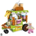 thumbnail image 1 of Street View Snack Street Music Compatible Small Particle High Building Blocks Boxed Children'S Educational Aerospace Assembly Toys For Boys And Girls, 1 of 1