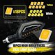 thumbnail image 3 of Motorcycle Turn Signal Led Lights 18 Smd Leds Amber Bilnker & White Drl Brake Led Motorbike Indicator Waterproof For Yamaha Suzuki Kawasaki.2-pack.-wh, 3 of 5