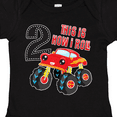 thumbnail image 4 of Inktastic Monster Truck How I Roll 2nd Birthday Boys Baby Bodysuit, 4 of 5