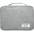 thumbnail image 2 of Carrying Bag Case Storage Organizer for Projectors and Accessories (Grey, Single), 2 of 7