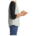 thumbnail image 4 of Yellow Rooster Youth Colorblock Raglan Jersey Heather Grey/ Black XS, 4 of 7