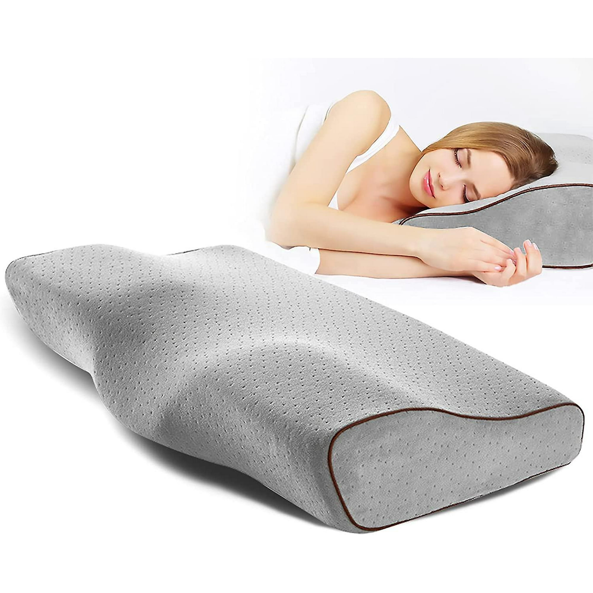 Gel memory foam contour pillow hotsell