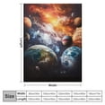 thumbnail image 4 of Nawypu Solar System Throw Blanket, Extra-Large Outer Space Blanket for Kids Boys and Girls, Planets Blanket with Outer Space Galaxy Theme Plush Kids Throws for Boys for Bed, Couch, Sofa, 4 of 6
