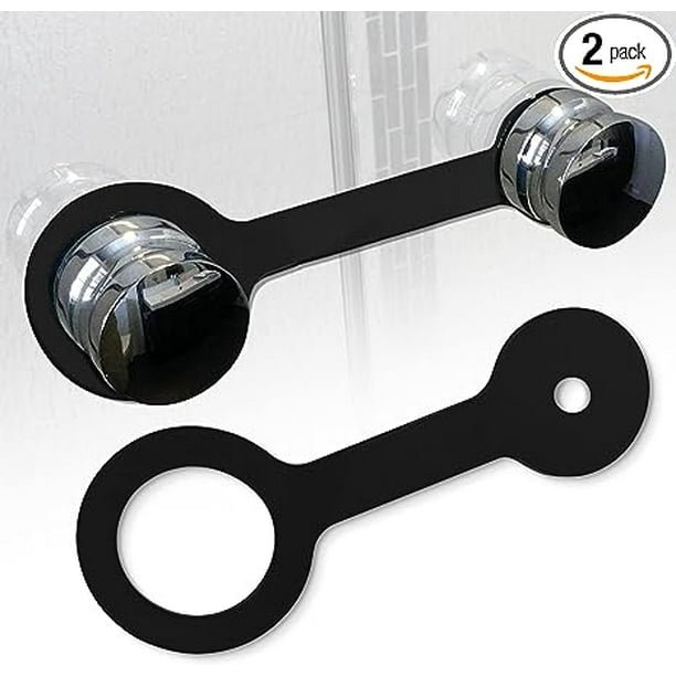 [2Pack] RV Shower Door Travel Latch Strap Fits Most Shower Doors for