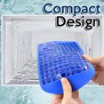 thumbnail image 3 of Vikakiooze Ice Maker Covered Ice Cube Tray Set with 14 Ice Cube Molds Silicone Plastic, 3 of 7