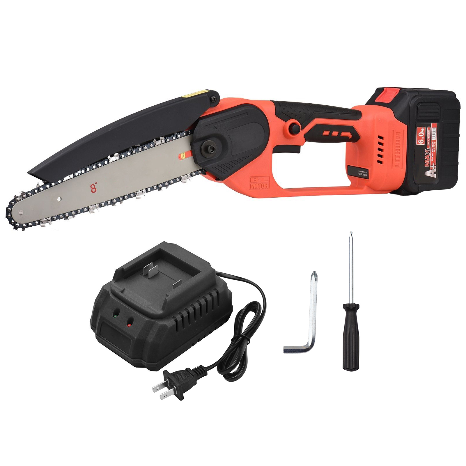 Electric Chain Saw Handheld Pruning Saw 